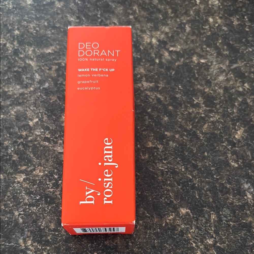 Orange Natural Deodorant